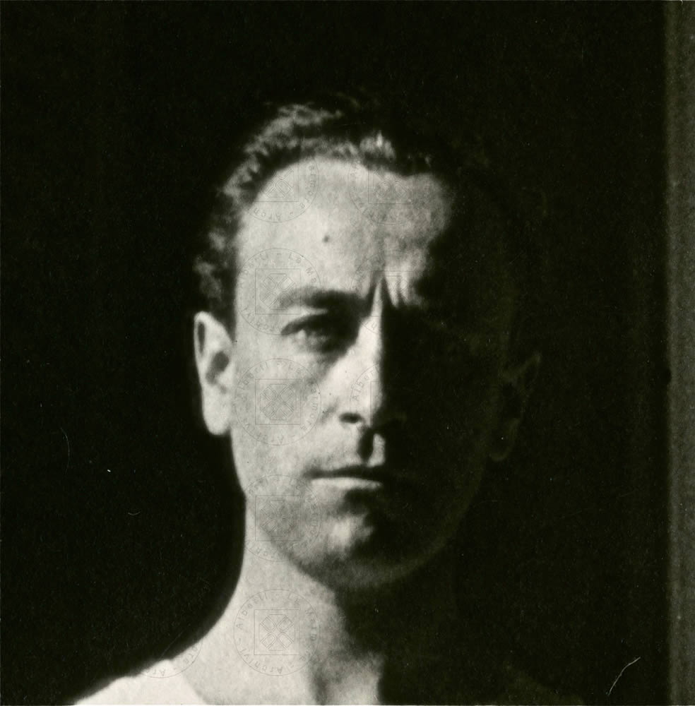 Guglielmo Alberti, Autoritratto, Bandol (Var, Francia), 1934